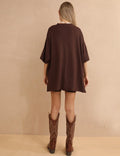 Ladies Loose Top and Shorts 2PCS Casual Tee Set SKST23129 - SWEETKAMA