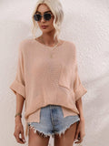 Ladies Mid Sleeves Hollow Out Daily Blouse E2290 - SWEETKAMA