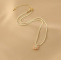 Ladies Multicolor Flower Pendent Beads Necklace Set SKAJ004 - SWEETKAMA