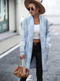 Ladies Plaid Daily Short Knit Cardigan E2310 - SWEETKAMA
