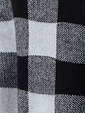 Ladies Plaid Daily Short Knit Cardigan E2310 - SWEETKAMA