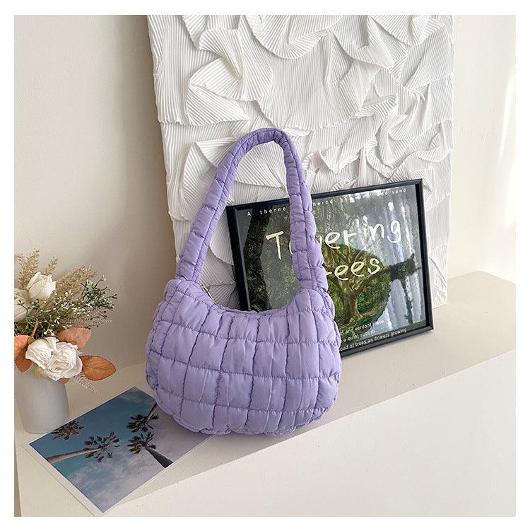 Ladies Puffer Cloud Bag Purse Crossbody Handbag SKAB008 - SWEETKAMA