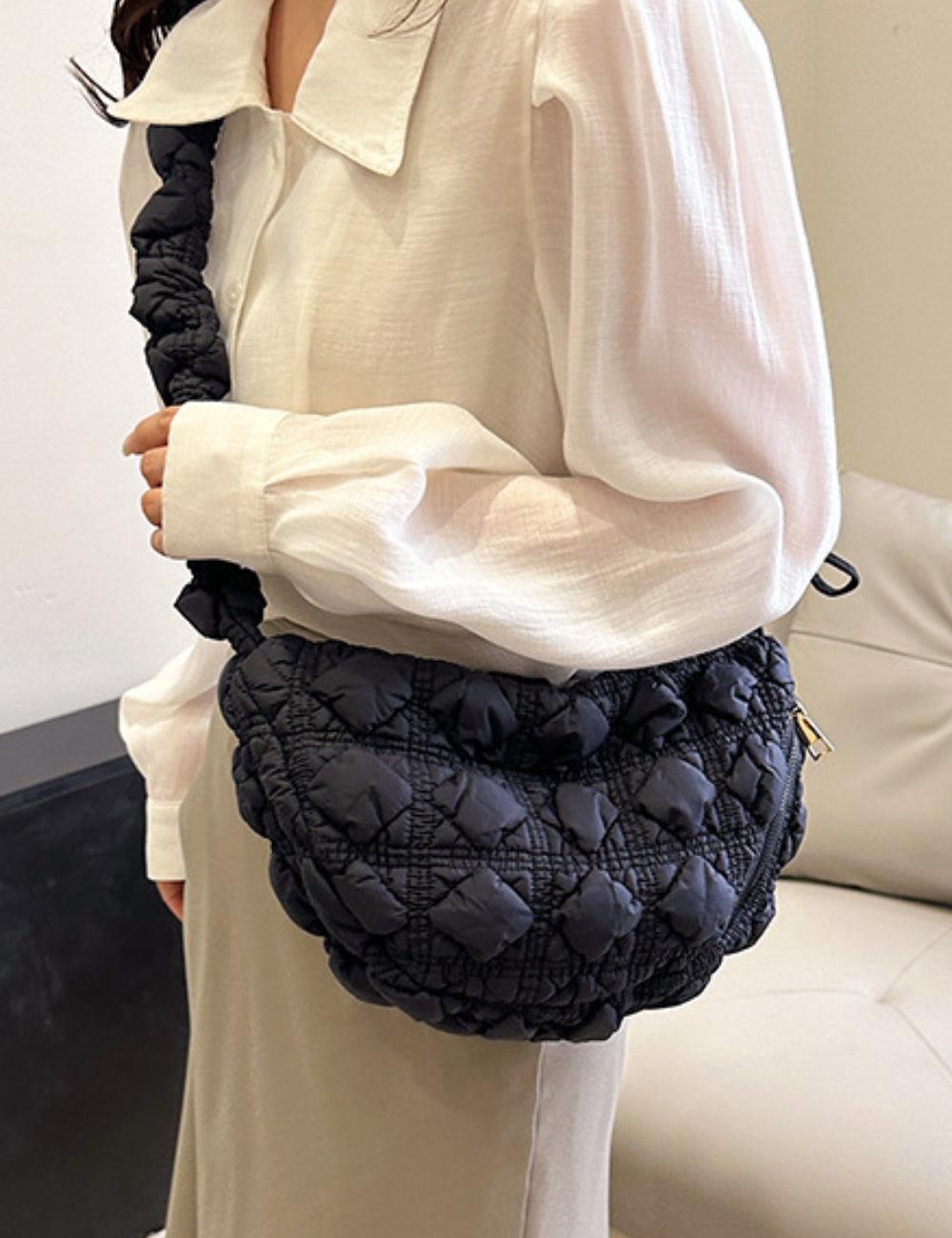 Ladies Puffer Cloud Bag Purse Tote Handbag Slouch Bag SKAB001 - SWEETKAMA
