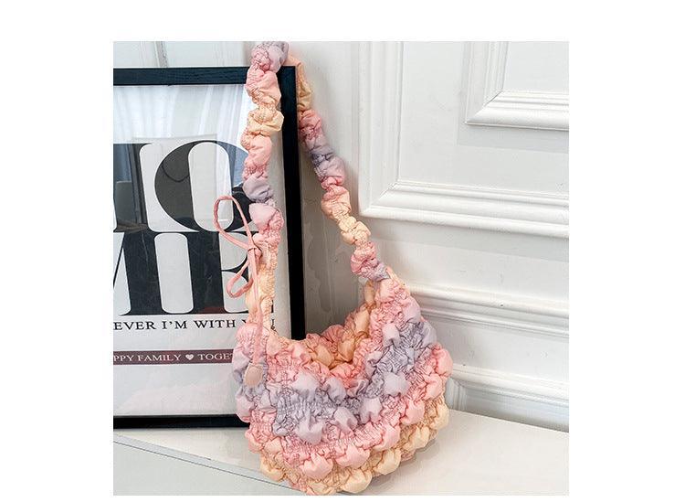 Ladies Puffer Cloud Bag Purse Tote Handbag Slouch Bag SKAB007 - SWEETKAMA