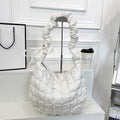 Ladies Puffer Cloud Bag Purse Tote Handbag Slouch Bag SKAB007 - SWEETKAMA
