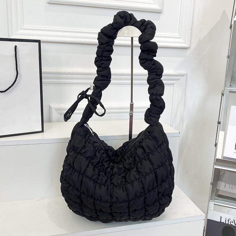 Ladies Puffer Cloud Bag Purse Tote Handbag Slouch Bag SKAB007 - SWEETKAMA