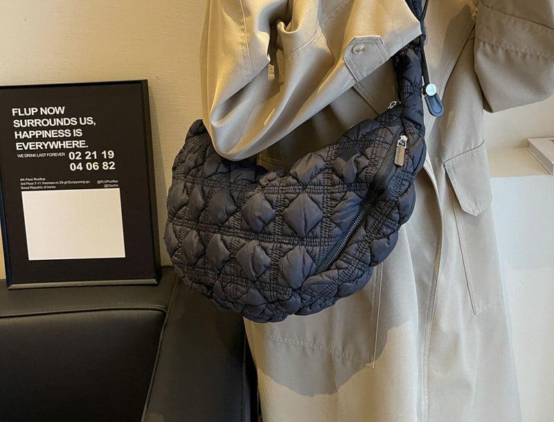 Ladies Puffer Looking Lightweight Cloud Handbag SKAB014 - SWEETKAMA