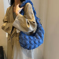Ladies Puffer Looking Lightweight Cloud Handbag SKAB014 - SWEETKAMA