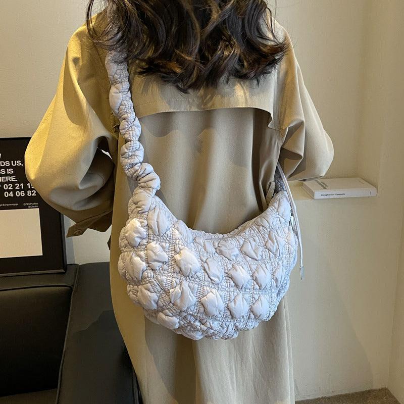 Ladies Puffer Looking Lightweight Cloud Handbag SKAB014 - SWEETKAMA