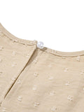 Ladies Round Neck Lace Daily Short Dress 233LQ53576-SN18 - SWEETKAMA