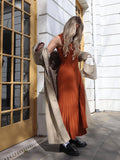 Ladies Round Neck Sleeveless Knit Midi Dress 1213 - SWEETKAMA