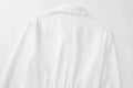 Ladies Satin Faux Solid Color Mini Dress 2650 - SWEETKAMA