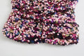 Ladies Sequin Strapless Top And Skorts Set 8620 - SWEETKAMA