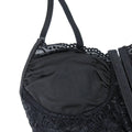Ladies Sexy Floral Lace Wrinkle Cup Corset M09492 - SWEETKAMA