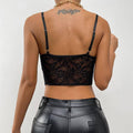Ladies Sexy Floral Lace Wrinkle Cup Corset M09492 - SWEETKAMA