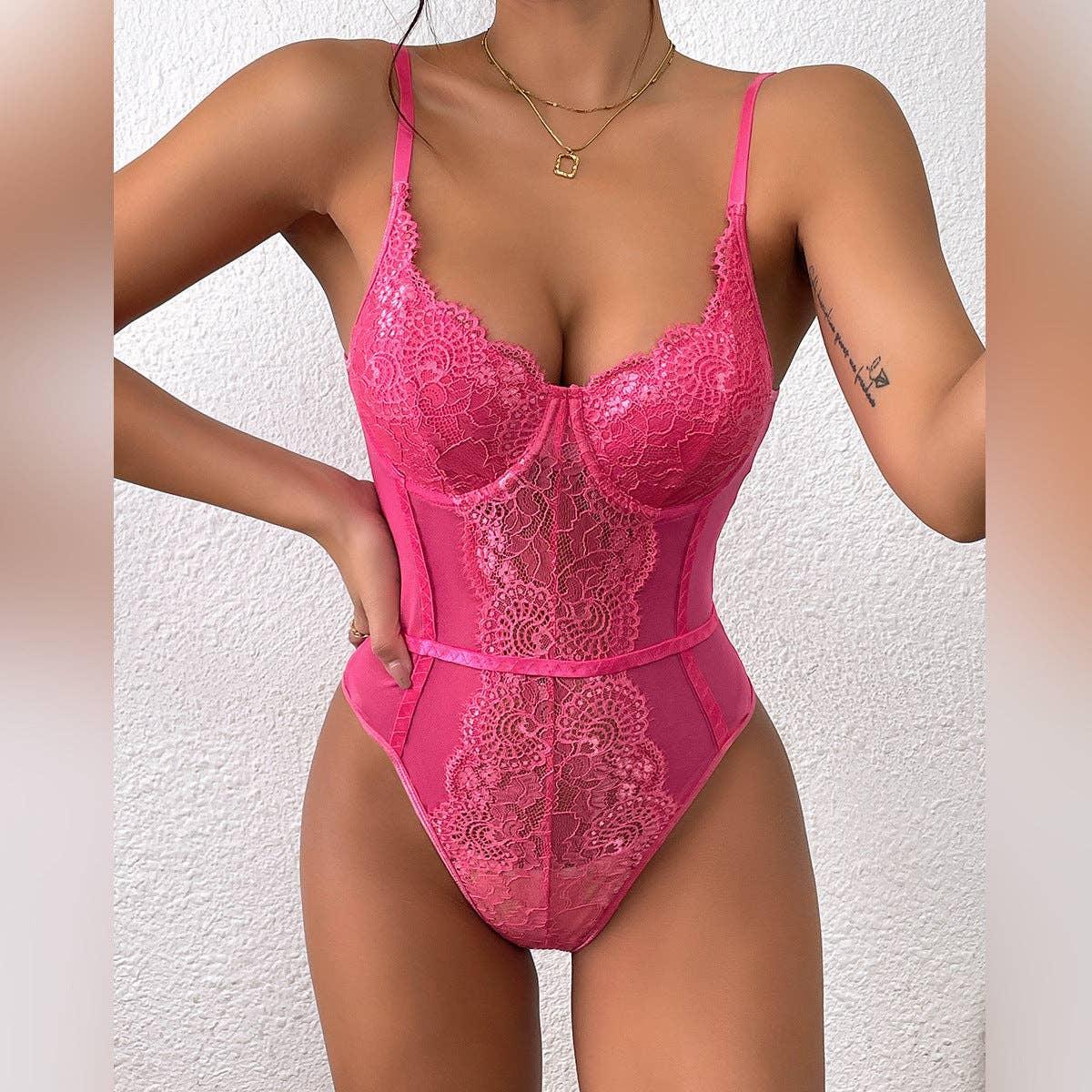 Ladies Sexy lace See Through Teddy M60096 - SWEETKAMA