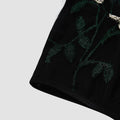 Ladies Sexy Rose Embroidery See Sheer Corset M60369 - SWEETKAMA