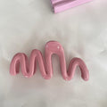 Ladies Simple Casual Wave Shaped Hair Claw Clip SKAJ074 - SWEETKAMA