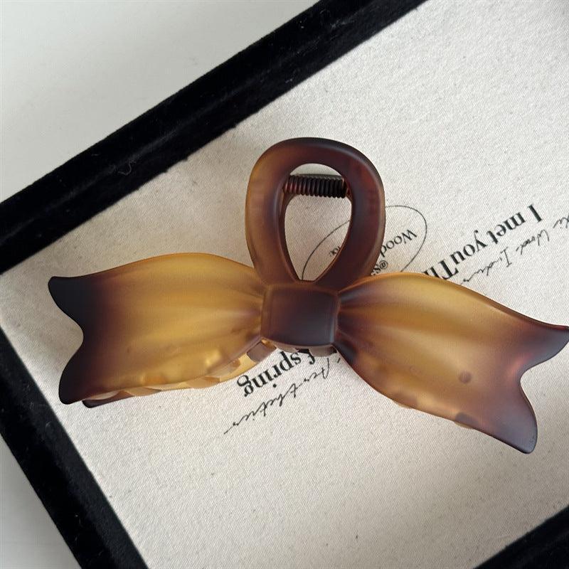 Ladies Simple Fashionable Bow Hair Clip FJ891724 - SWEETKAMA