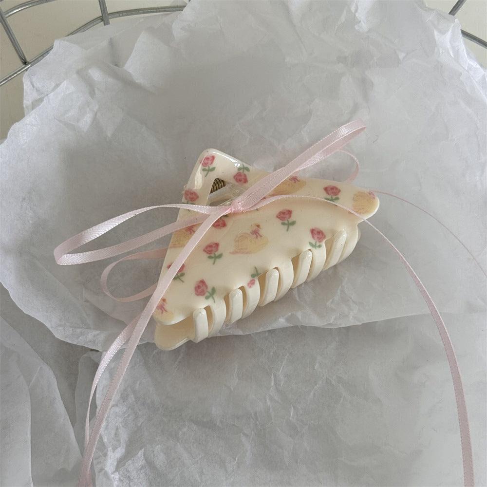 Ladies Simple Fashionable Bow Hair Clip FJ892571 - SWEETKAMA