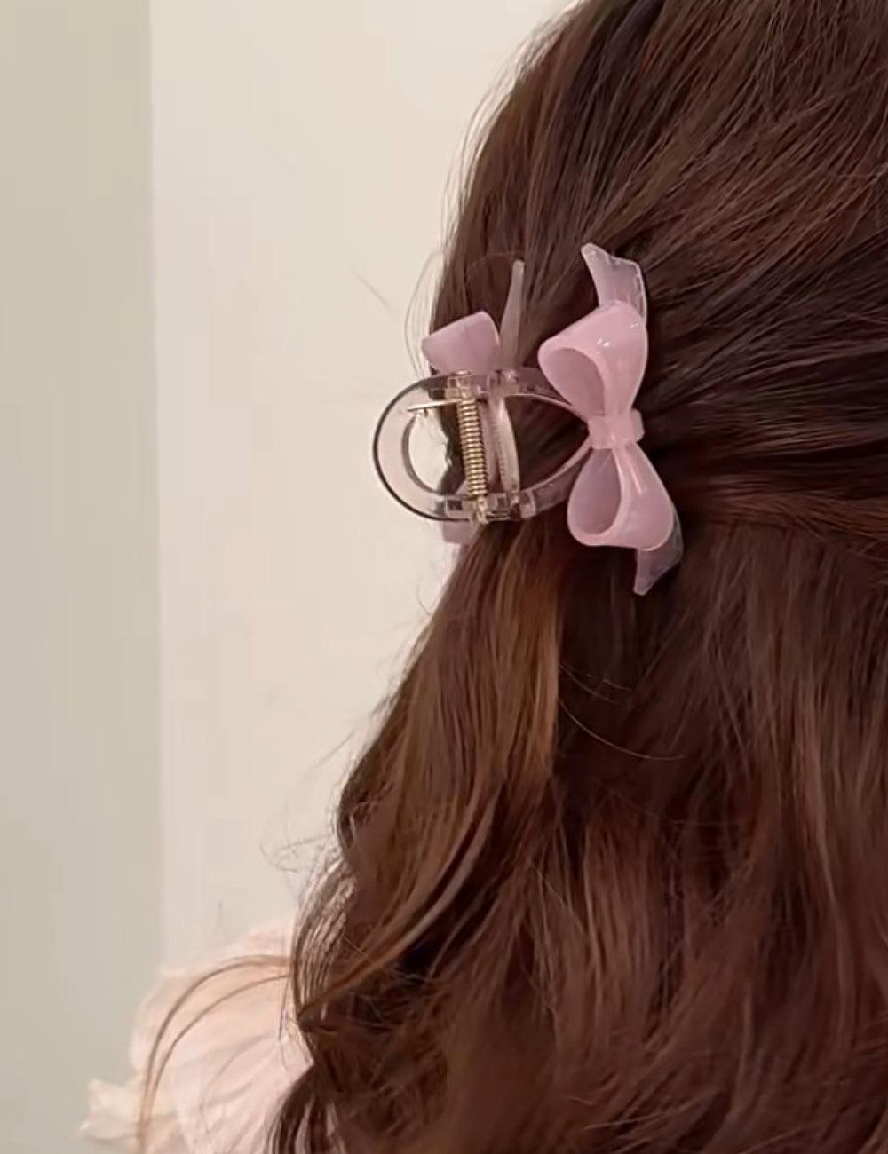 Ladies Simple Fashionable Bow Hair Clip QN-4059 - SWEETKAMA