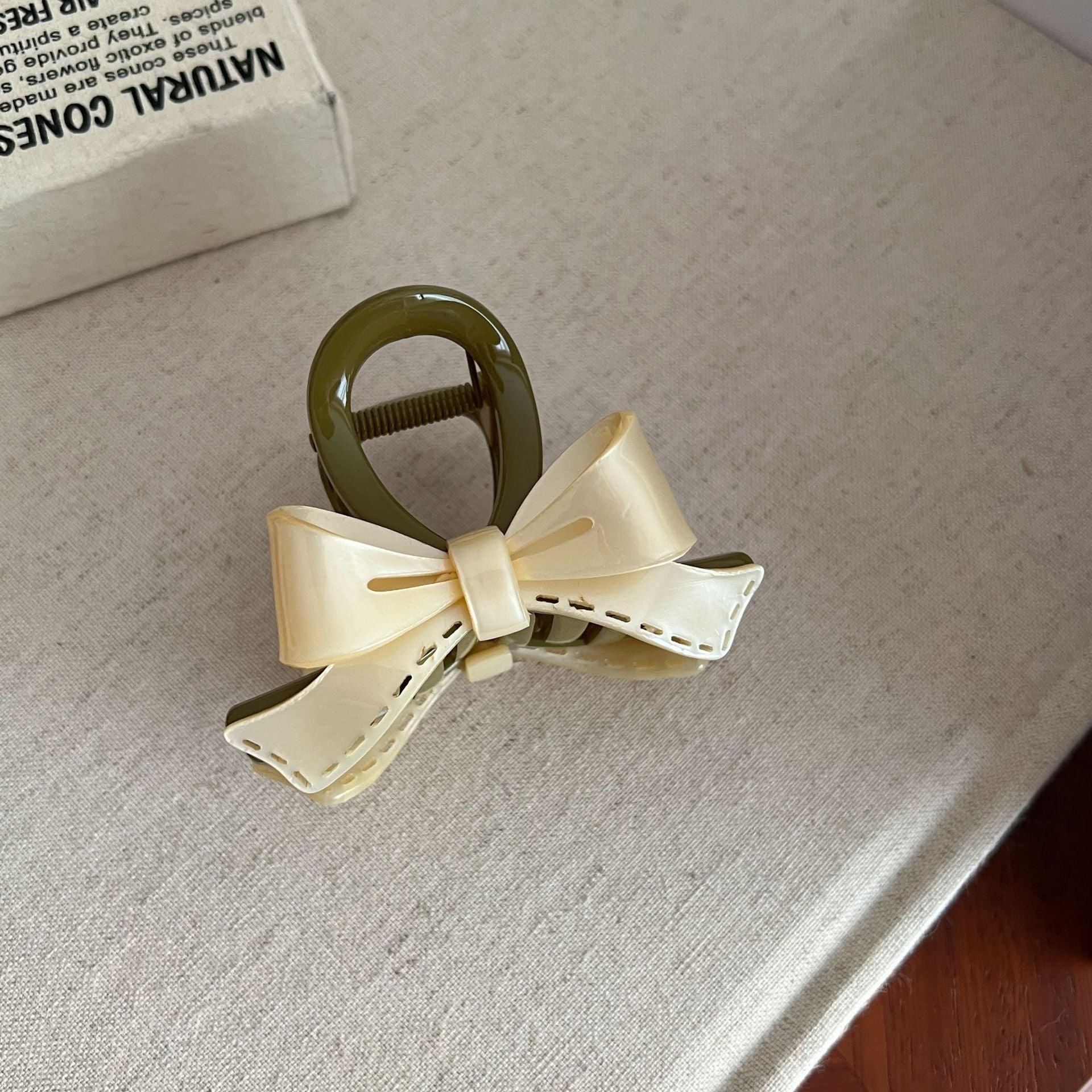 Ladies Simple Fashionable Bow Hair Clip QN-4059 - SWEETKAMA