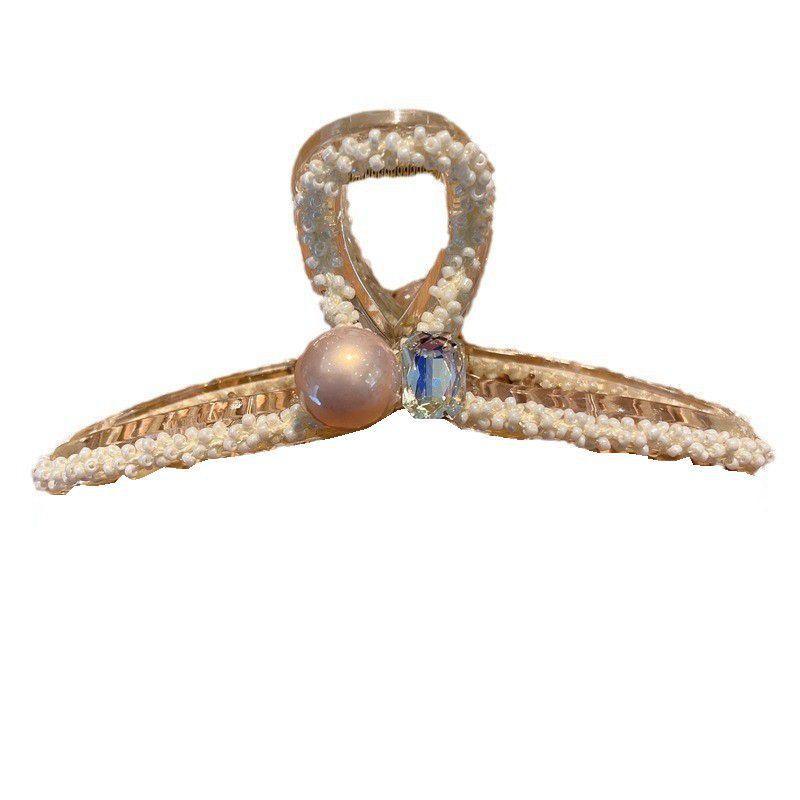 Ladies Simple Fashionable Solid Color Claw Clip SKAJ079 - SWEETKAMA