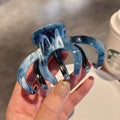 Ladies Simple Solid Color Elegant Hair Claw Clip SKAJ082 - SWEETKAMA