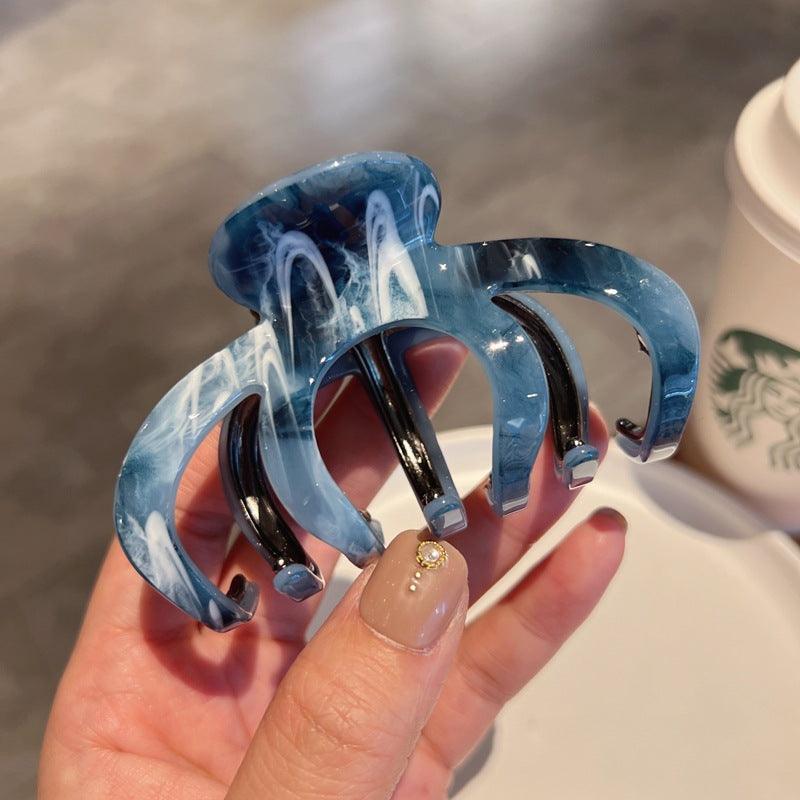 Ladies Simple Solid Color Elegant Hair Claw Clip SKAJ082 - SWEETKAMA