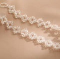 Ladies Solid Color Crystal Stones Beads Necklace SKAJ023 - SWEETKAMA
