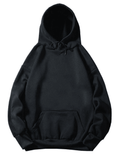 Ladies Solid Color Drawstring Hood Hoodie SKT002 - SWEETKAMA