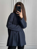 Ladies Solid Color Drop Shoulder T-Shirt TX0027 - SWEETKAMA