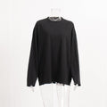 Ladies Solid Color Drop Shoulder T-Shirt TX0027 - SWEETKAMA