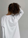 Ladies Solid Color Drop Shoulder T-Shirt TX0027 - SWEETKAMA