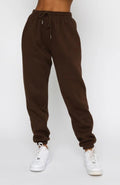 Ladies Solid Color Hoodie and Pants Sets 211021A - SWEETKAMA