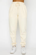 Ladies Solid Color Hoodie and Pants Sets 211021A - SWEETKAMA