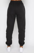 Ladies Solid Color Hoodie and Pants Sets 211021A - SWEETKAMA