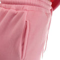 Ladies Solid Color Hoodie and Pants Sets 211021A - SWEETKAMA