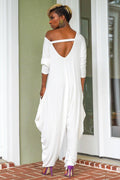 Ladies Solid Color Long Sleeves Jumpsuit ZL1186 - SWEETKAMA