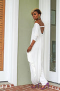 Ladies Solid Color Long Sleeves Jumpsuit ZL1186 - SWEETKAMA