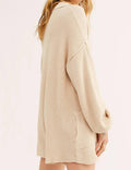 Ladies Solid Color Long Sleeves Sweater Romper SKJ516 - SWEETKAMA