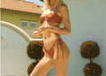 Ladies Solid Color Metal Rings Bikini Set 67691 - SWEETKAMA