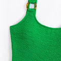 Ladies Solid Color One Piece Swimwear 4005 - SWEETKAMA