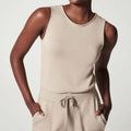 Ladies Solid Color Overall Sleeveless Daily Jumpsuit 23100 - SWEETKAMA