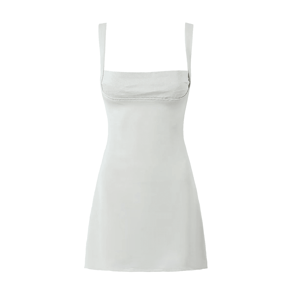 Ladies Solid Color Strap Shoulder Short Dress NG158 - SWEETKAMA