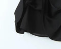Ladies Solid Color Strap Shoulder Short Dress NG158 - SWEETKAMA