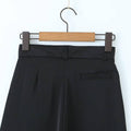 Ladies Solid Color Top and Pant Set Daily Set FKW0609 - SWEETKAMA