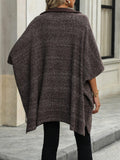 Ladies Solid Color Turndown Collar Knit Top E2391 - SWEETKAMA