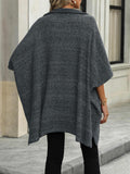 Ladies Solid Color Turndown Collar Knit Top E2391 - SWEETKAMA