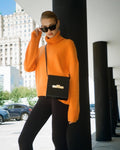 Ladies Solid Color Turtleneck Knit Sweater W003 - SWEETKAMA